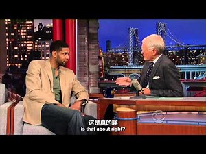 Tim Duncan With David Letterman 呆子作客莱特曼笑逐颜开完整版 中文字幕