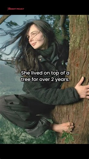 She risked two years of her life to save a tree. #protectnature #strongwomen #realstory #history