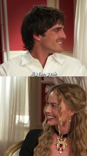 “That was sort of melodic trance for the whole film for me…” Margot Robbie and Jacob Elordi tell Shannon Ella about the kind of music they were listening to while filming