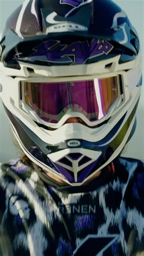 Slay on Instagram: "Another helmet w/ @bellhelmets @slayco.store Thank you ⚔️💜 #PurpleCarbonFiber #Moto10"