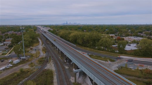 CSX and CREATE Program Launch First Train Over Forest Hill Flyover