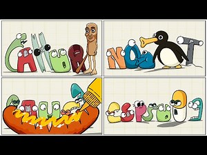 Alphabet Lore PARODY COMPILATION / Alphabet Lore animation @Mike Salcedo
