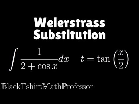 Weierstrass Substitution - Introduction (The Art of Integration)