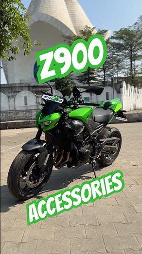 Must have accessories for the brand new Kawasaki Z900 2026 ￼#kawasakiindia