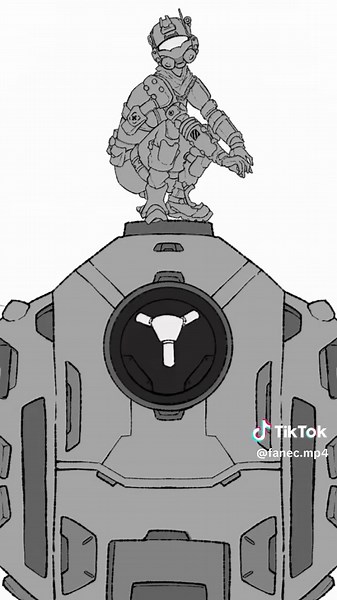 sonar buddies! that was a lazy one, practicing to draw titans and pilot for upcoming animation. stay tuned! #art #drawing #titanfall #titanfall2