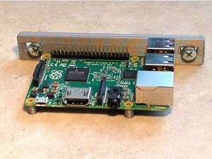 Raspberry Pi 3B 2020 mount #3DThursday #3DPrinting