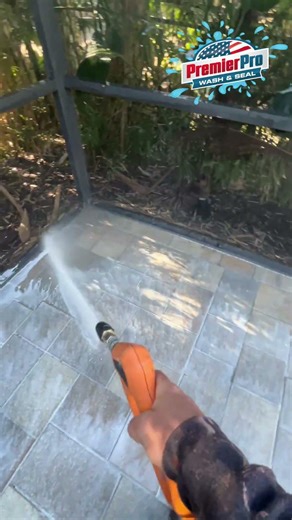 Lanai & Pool Enclosure Pressure Washing in Waterset Apollo Beach FL
