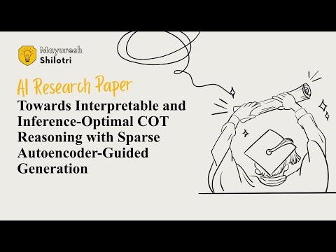 Towards Interpretable and Inference-Optimal COT Reasoning with Sparse Autoencoder-Guided Generation