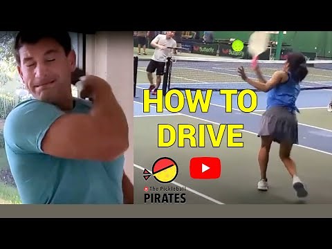 HOW TO hit a Perfect Pickleball Forehand Drive