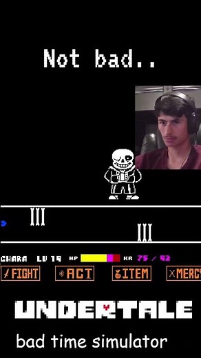 Crackarot Vs. Bad time simulator #bossfight #sans #undertale #deltarune #gaming #funny #rage #shorts