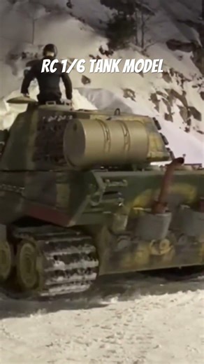 1/6 RC ww2 tank #scalemodel #panzer #kingtiger #ww2 #militaryhistory