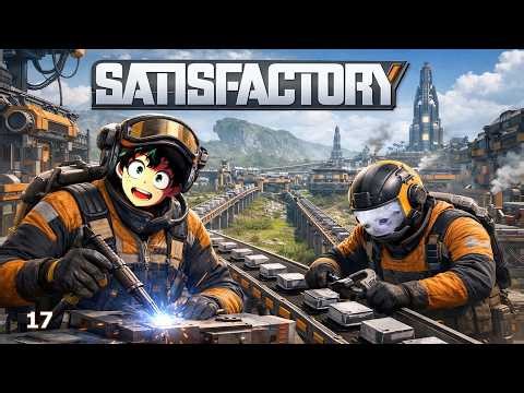 Satisfactory walkthrough Live | #17 | Sorting our base #satisfactory #walkthrough #hindi