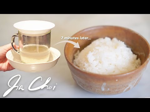 How to Cook Small Portion Rice in Microwave / 전자레인지 밥(1인분)