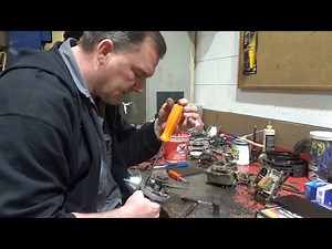 AMC V8 Powered Hot Rod Wood Chipper Carb and Distributor Rebuild!