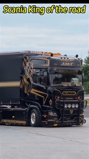 Scania it is the KING of the road #king #truckdriver #truck #lkw #scania #kingoftheroad