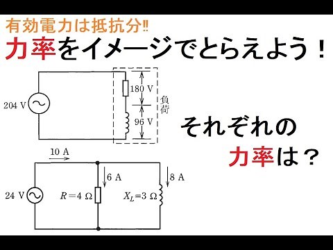 電気工事士受験・やさしく学ぶ力率
