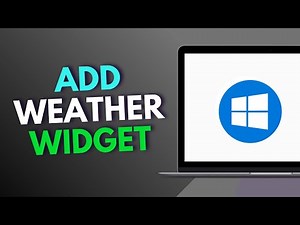How To Add Weather Widget In Windows 11?