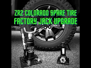 Chevy Colorado ZR2 Factory Jack & Spare Tire - Upgrade to the Safe Jack Off-Road Private Kit