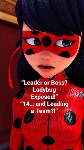 Is Ladybug a True Leader or Just a Boss? Miraculous Leadership Breakdown #leadershipagility #shorts