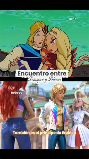 En la serie, Sky le ocultó la verdad a Bloom, que era un príncipe, que se llamaba Sky y que tenía un compromiso. En el Reboot la que le dice todo eso es Diaspro sin conflicto alguno, si en la serie Sky le hubiera dicho la verdad a Bloom, se hubiera evitado todo el circo que hizo dejándola como 🤡 #fblifestyle #winxreboot #winxclubofficial #clubwinx #winxclub #winxclubbloom | ☻Bloom Winx ☻