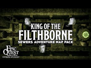 D&D Battlemaps - Sewers | animated maps | battlemaps for D&D and tabletop roleplaying games