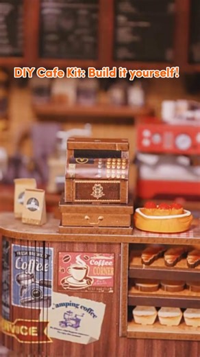 2.8K views | Desktop vacation spot！☕️ 拼好放在桌上秒变治愈角落~ 每个零件都精致到尖叫癩 用 #淘宝 搜【DIY咖啡馆模型】获取治愈好物~ https://intl.taobao.com/sk/_b.OTFUE #taobaohaul #taobao #style #cute #lifestyle | Taobao 淘宝 | Facebook