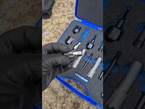 Damaged Nox Sensor Thread Repair With Pichler Tools Nox Sensor Service Repair Kit 60525200