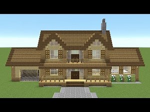 Minecraft - How to build a suburban mansion 2