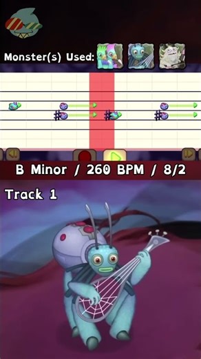 Shadow Islet Arackulele MSM Composer Tutorial #msm #fanmade #mysingingmonsters