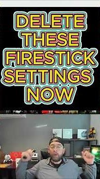 Delete These FIRESTICK Settings Now! Best SETUP! #Firestick #FireTV #FirestickTips #viral #fyp