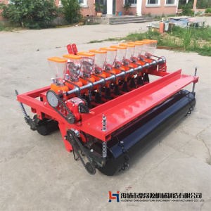[Hot Item] Tractor Pull Vegetable Seeder Seedling Planter Push S Seeders and Planting Machines Rice Seeder Nursery