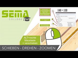 Tipps & Tricks: Zeichnung schieben, drehen, zoomen