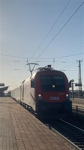 Tisza-Szamos EC indul Püspökladányból #train #máv #trainspotting #railway #rail #udv #taurus #obb
