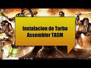 Como instalar Turbo Assembler ó TASM