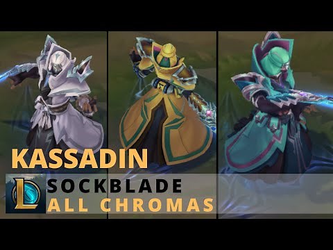 Shockblade Kassadin All Chromas - League of Legends