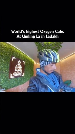 World’s highest Oxygen Cafe
