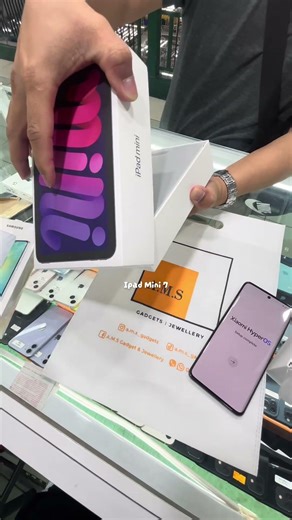 Unboxing iPad Mini 7 Purple + ipad price, swap, installment #ipadmini7 #unboxing #greenhills #shorts