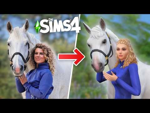Recreating VALLEY from BENTHE SOPHIE from PaardenpraatTV on The Sims 4! 😍🐴
