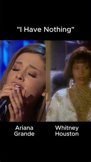 Whitney Houston - Ariana Grande sings "I Have Nothing"