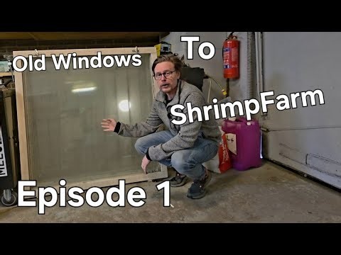 Starting a New Project 🪟🦐 | Turning Old Windows Into Aquariums. Episode 1