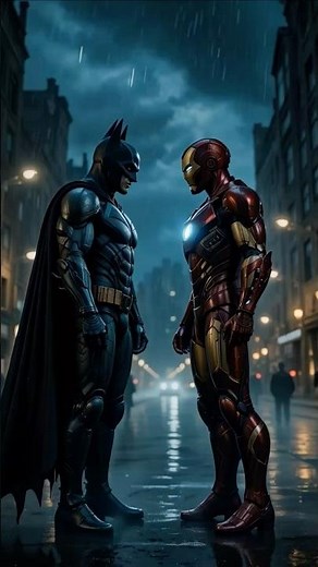 Batman vs. Iron Man | Epic Fight | Who Wins? #batman #ironman #batmanvsironman #marvel #dcvsmarvel