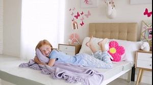 Modway MOD-5574-WHI Relax White King 2" Gel Memory Foam Mattress Topper