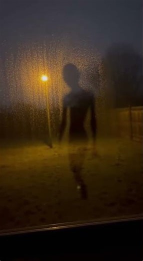 Shadow Creature Behind the Window