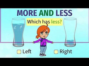 Topic: Learn | More and Less of Capacity in a Fun Way | Conceptual Maths Grade 1 | Animated Content