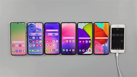 Samsung a56 vs A55 vs a54 vs a53 vs a52 vs a51 - Battery Test #samsung