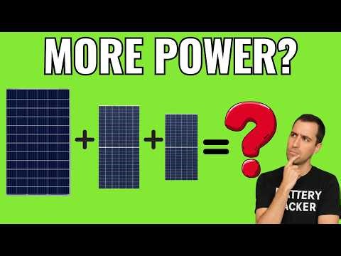 Connecting Different Wattage Solar Panels Without Losing Energy