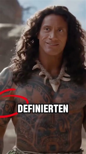 Warum wirkt Dwayne Johnson als Maui in der Realverfilmung von Moana fast 100 Pfund schlanker als