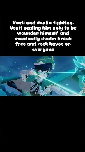 Dvalin and Ventis fate #genshinimpact #genshin #hoyoverse #venti #dvalin #genshinlore #sad #fate