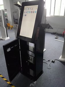 [Hot Item] HD Touchscreen Self-Service Payment Kiosk Indoor Free Standing Payment Kiosk with Cash Validator