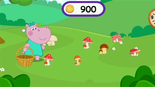 Hippo educational cartoon